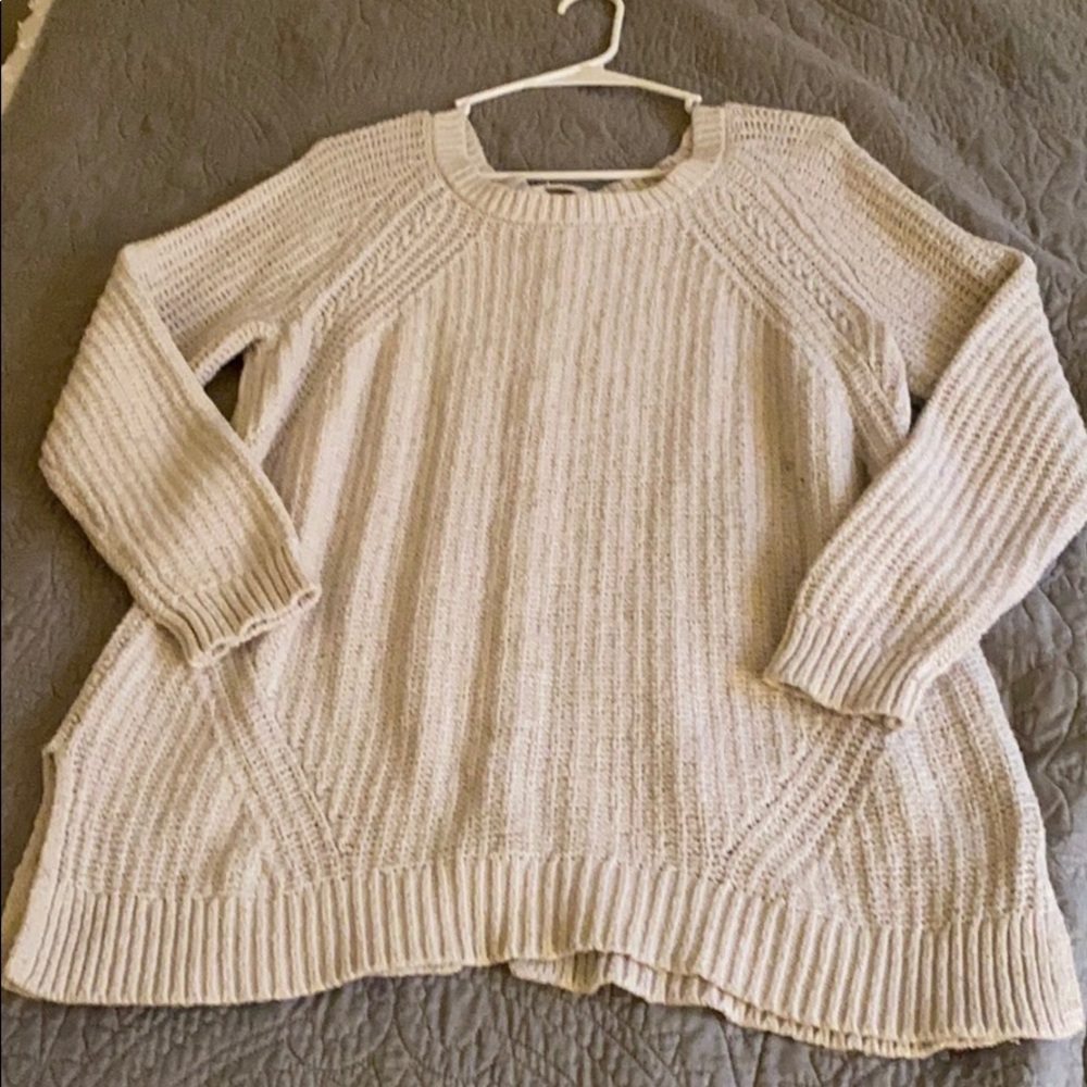 Cream Knit Sweater